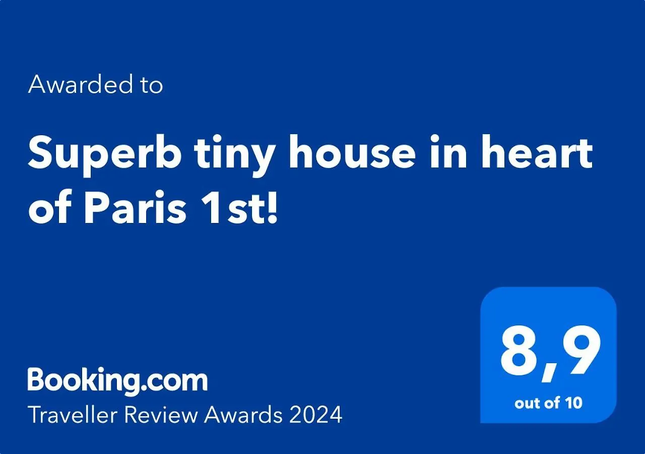 Apartamento Superb Tiny House In Heart Of Paris 1St!